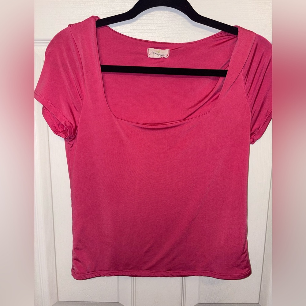 Cute pink tee